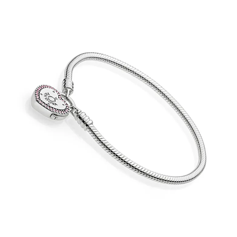 Pandora Sterling Silver Bracelets Women's Silver-1