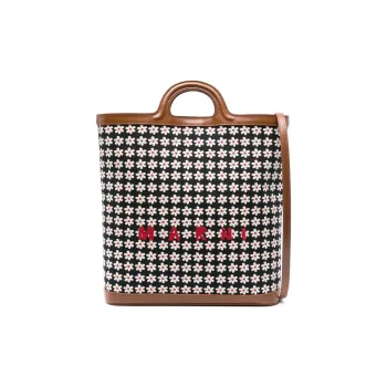 MARNI Museo Daisy Print Tote Bag