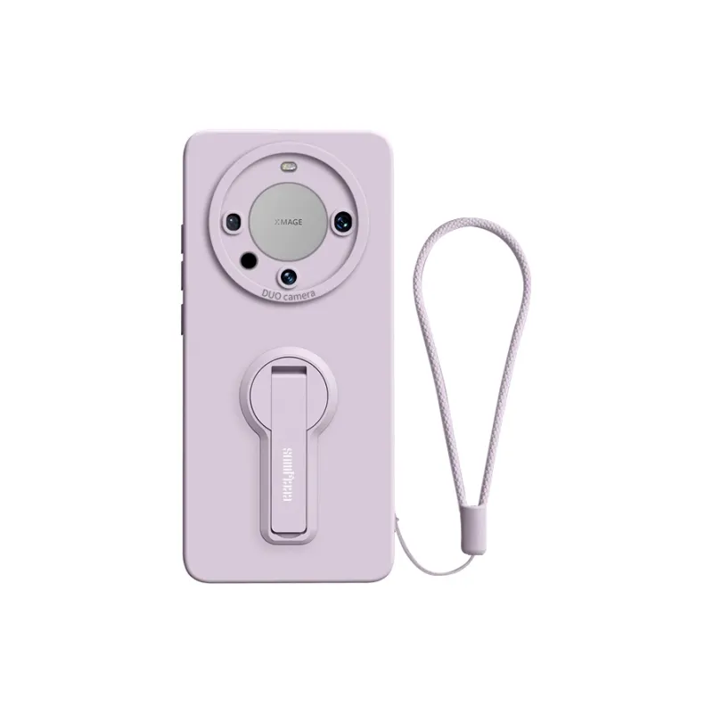 GGUU Solid Color Quiet Luxury Phone Cases Compatible With Mate60/Pro/Pro+ Skin Friendly Touch-5