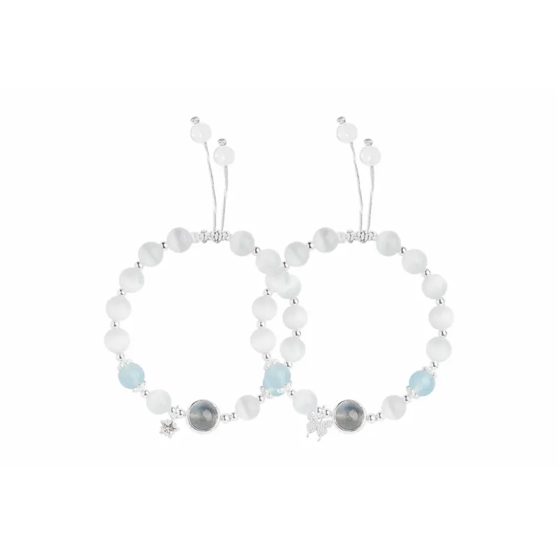 Muyan Colored Glaze Sparkling Stars Bracelet Women's-4