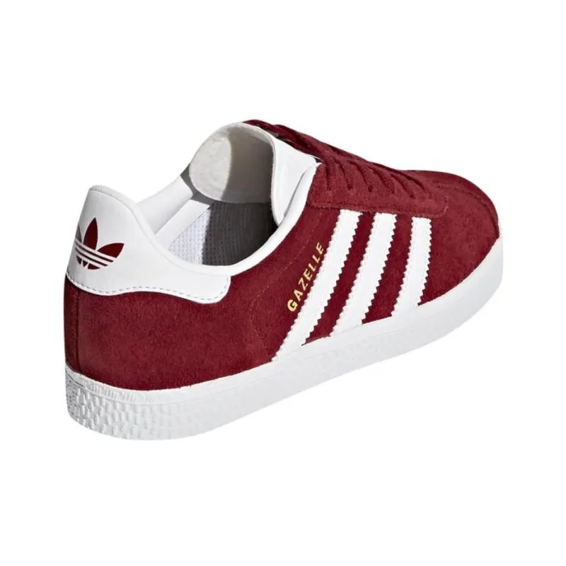 Adidas Originals GAZELLE Anti Slip Wear Resistant Low Top Skateboard Shoes Unisex Red-3