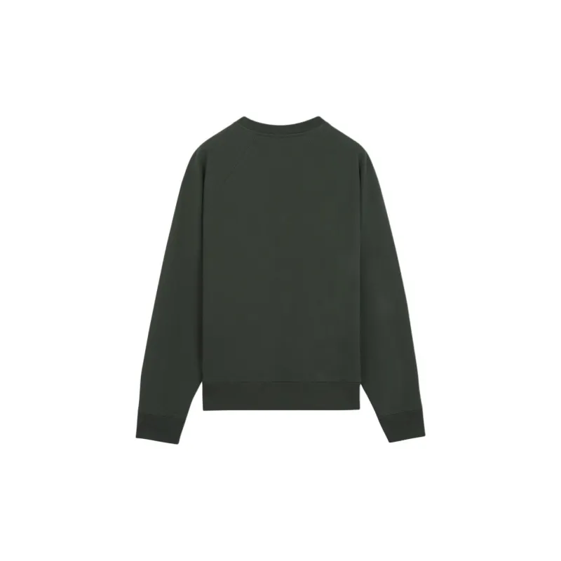 Maison Kitsune Bold Fox Head Patch Oversized Sweatshirt-1