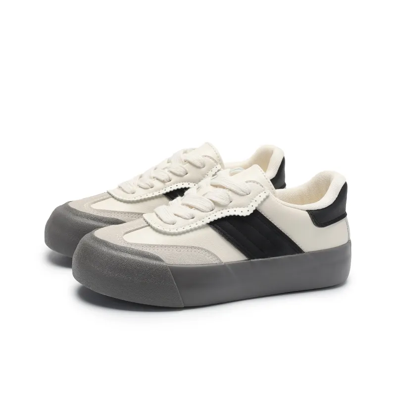 Dafu Leaps Forward German Army Trainers Anti-Slip Wear-Resistant Low-Top Skateboard Shoes Women's-8