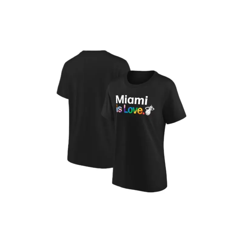 NBA Miami Heat T-Shirt Women's Black-2
