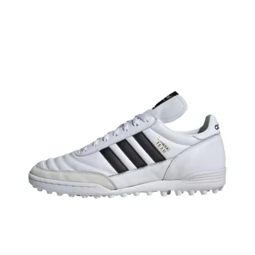 Adidas MUNDIAL Soccer Shoes Unisex Low-Top White/Black