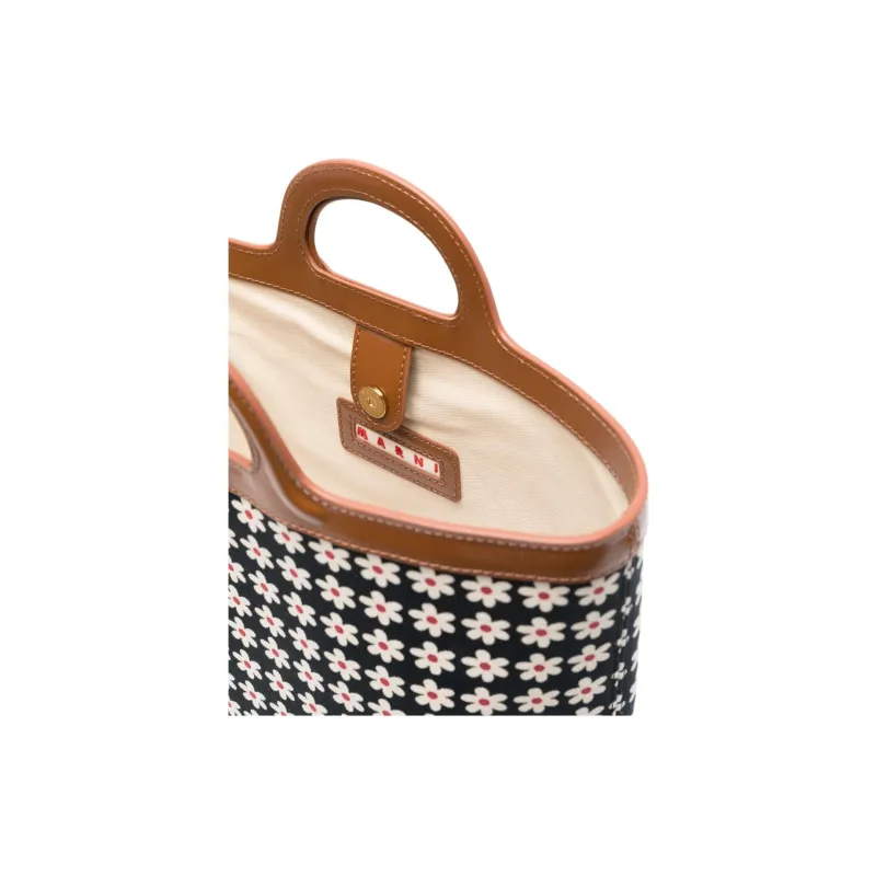 MARNI Museo Daisy Print Tote Bag-2