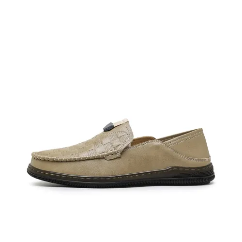 Wooden houses Gommino Loafers Men