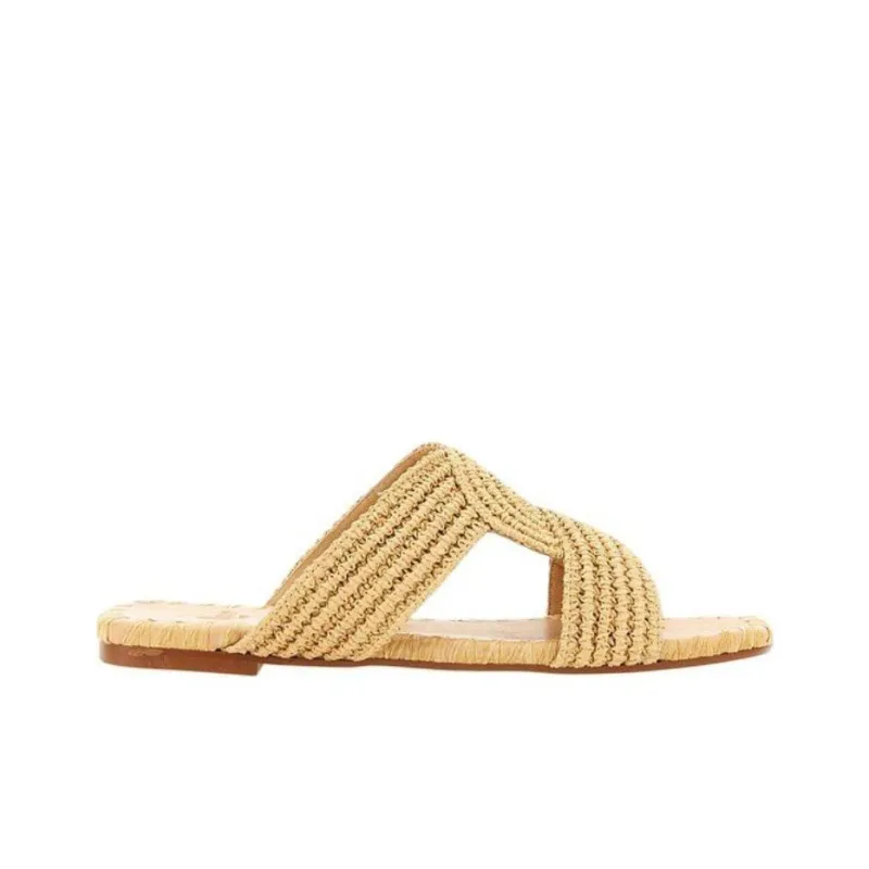 Castañer Prado Twist Detail Colour Block Slides Women's-1