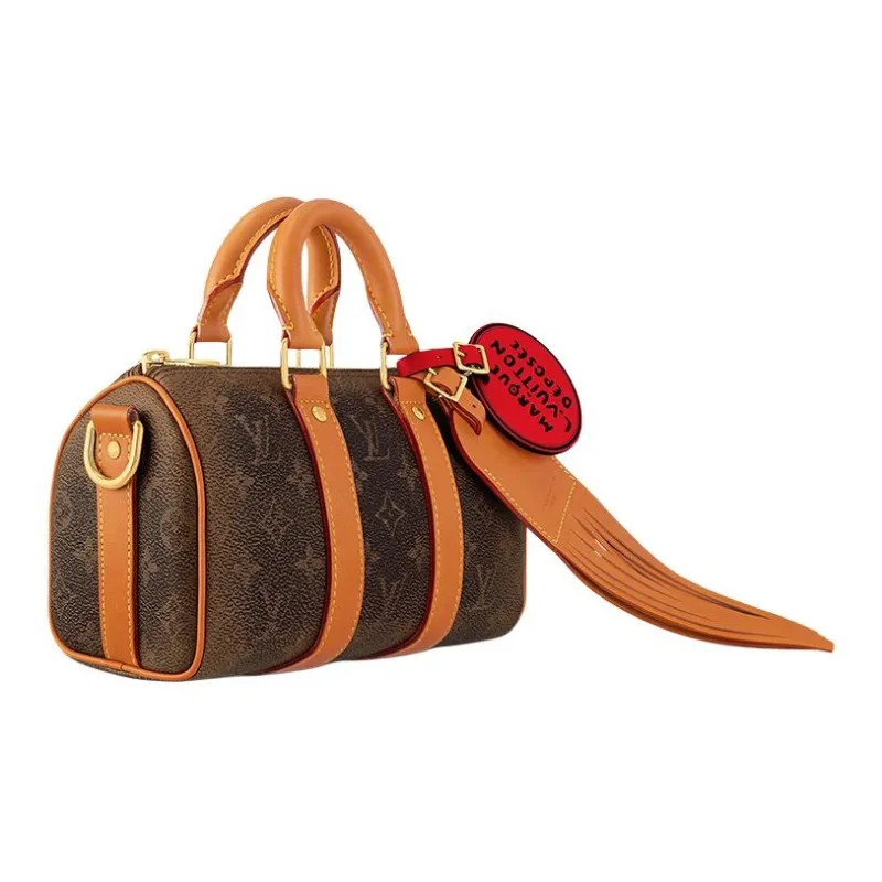 LOUIS VUITTON Keepall Bandouliere 25 Monogram Dust-1