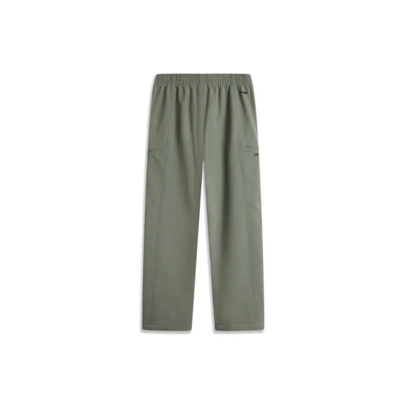 LiNing CF Tracing Casual Pants Men's Screw Smoke Green-1