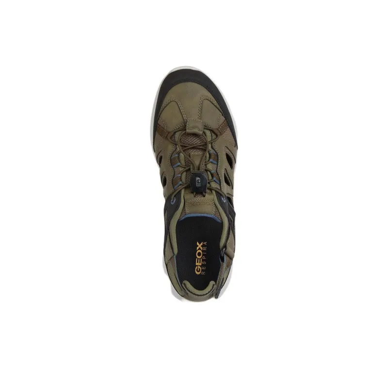 GEOX River Trekking Shoes Men's Olive Green-6