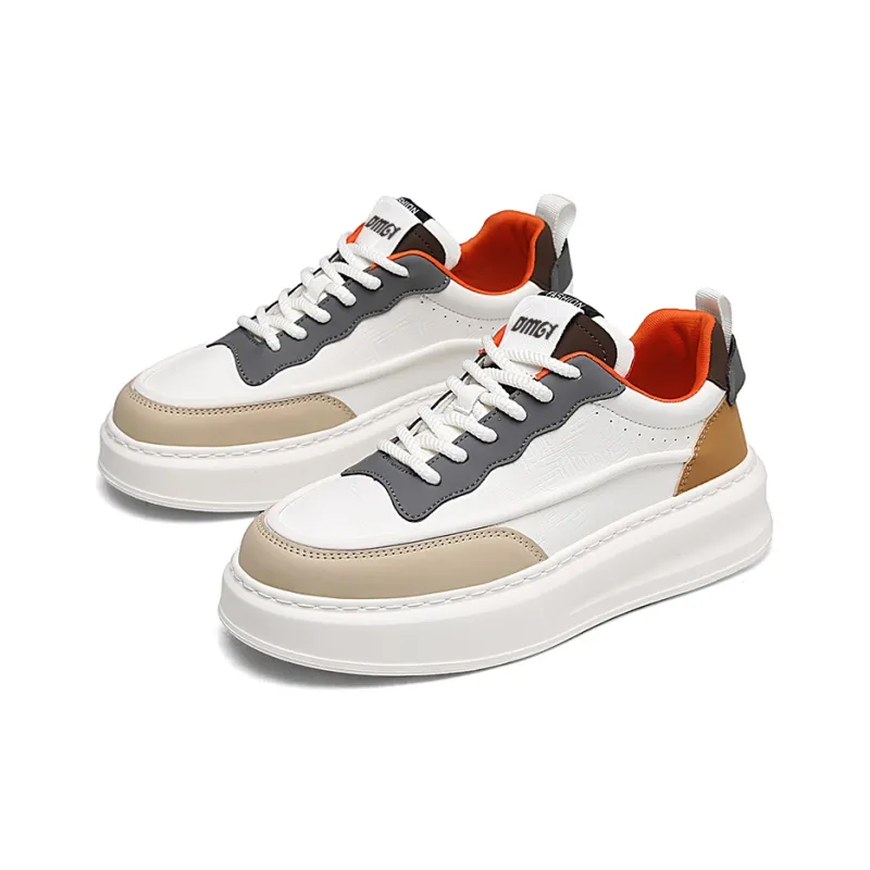 Desert Ram Anti Slip And Wear Resistant Lightweight Height Increasing Low Top Casual Shoes Men's-6