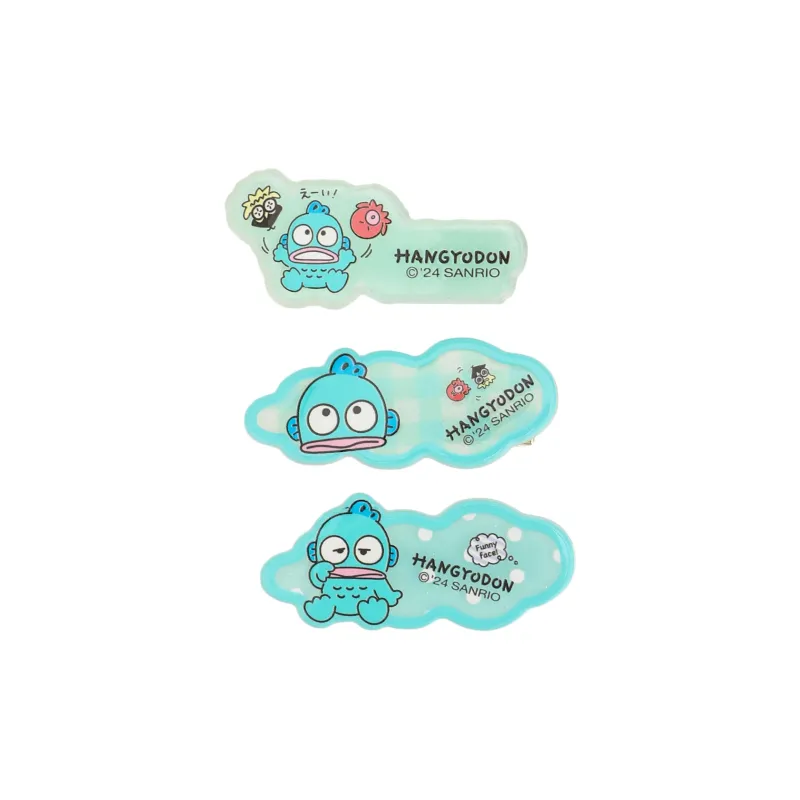 Sanrio Hangyodon Hair Clips Women's-0