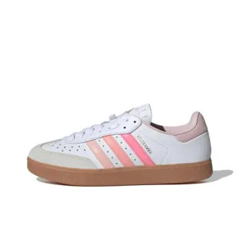 Adidas Velosamba Leather Cloud White Sandy Pink Gold Metallic Women's