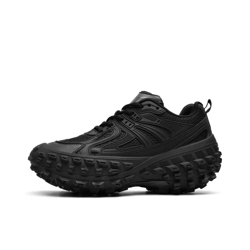 HACKBUTEER Box Limited Edition Anti-Slip Wear-Resistant Low-Top Chunky Sneakers Unisex-1