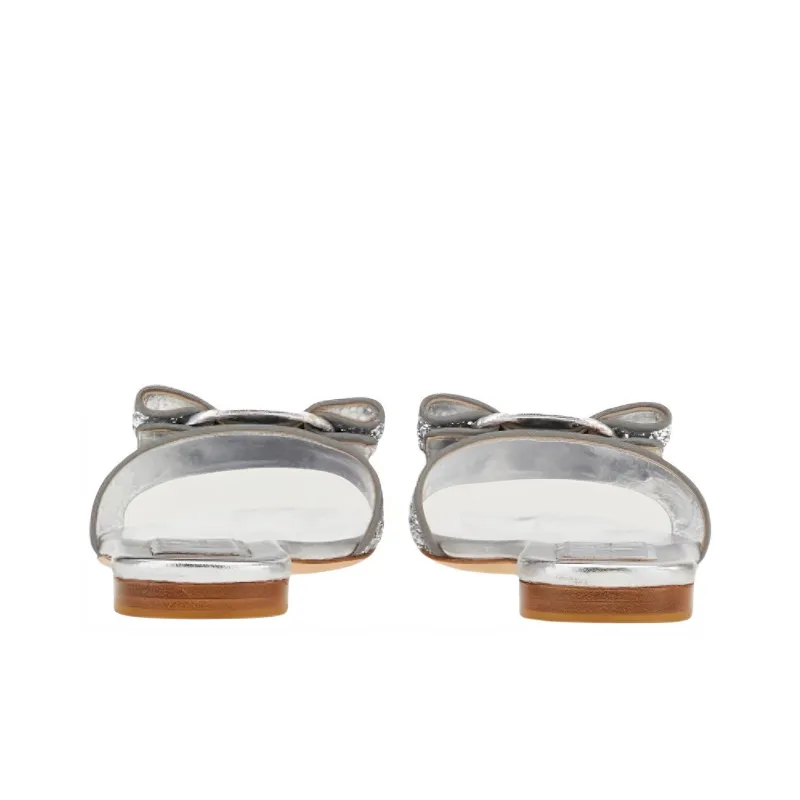 FERRAGAMO Viva Cool Drag Women's Silver-3