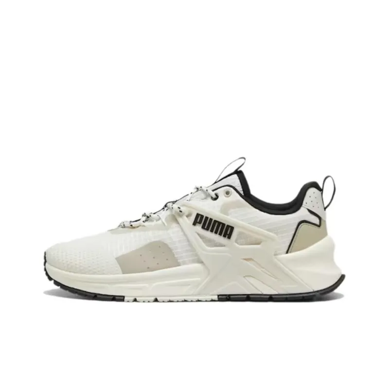 PUMA Trail Anti Slip Wear Resistant Low Top Casual Shoes Unisex Ivory-0