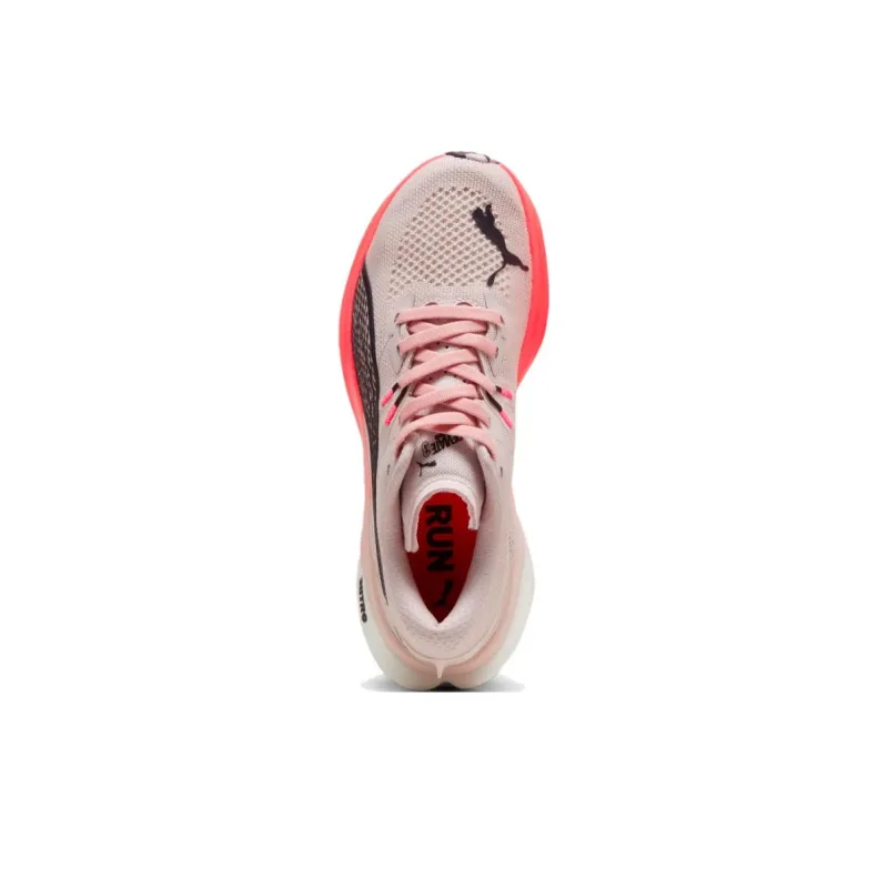 PUMA Deviate NITRO 3 Anti Slip Wear Resistant Low Top Running Shoes Women's Pink-2