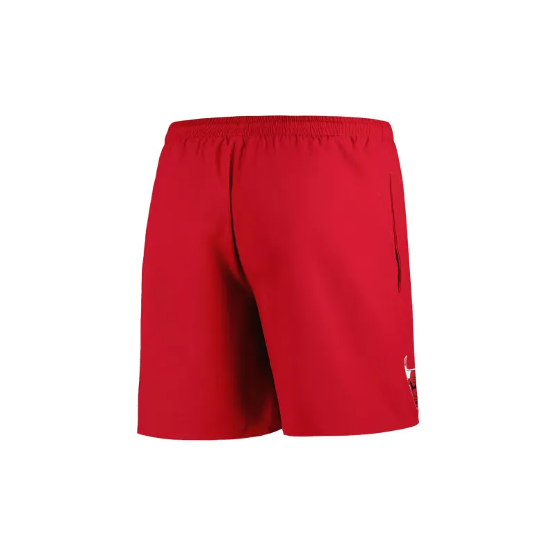 NBA x Mitchell & Ness Chicago Bulls 6x Champions Heritage Basketball Shorts Men's Red-1