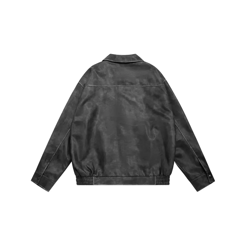 SPONGEBOB SQUAREPANTS Leather Jacket Unisex-1
