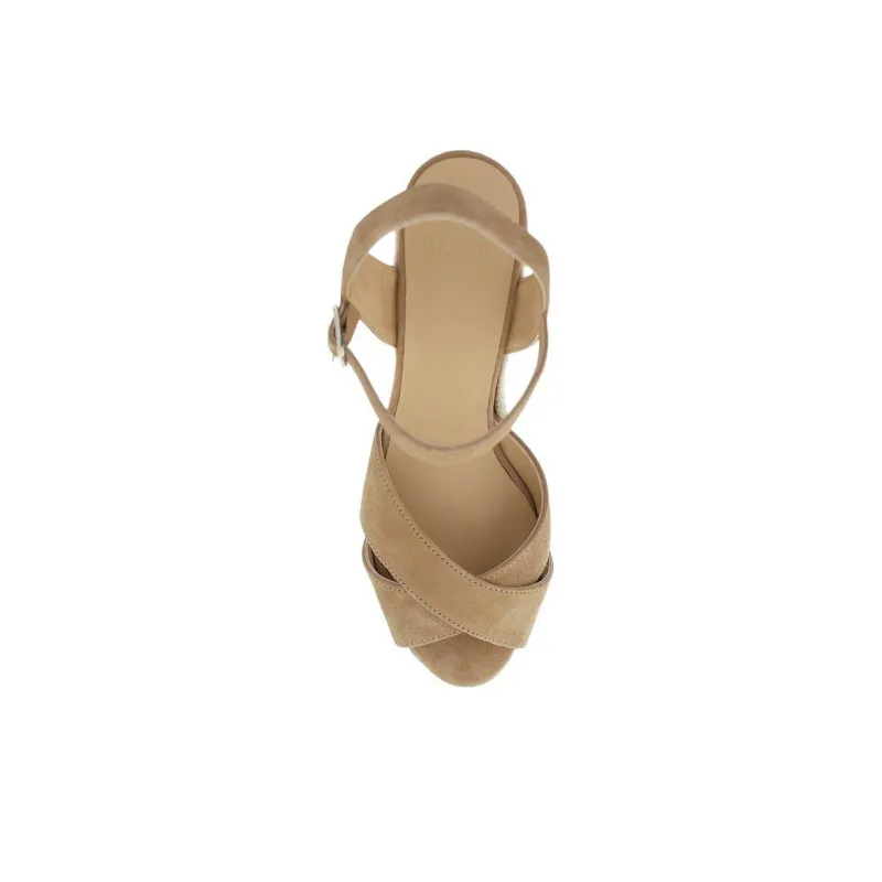 Castañer One Strap Sandals Women's Brown-4