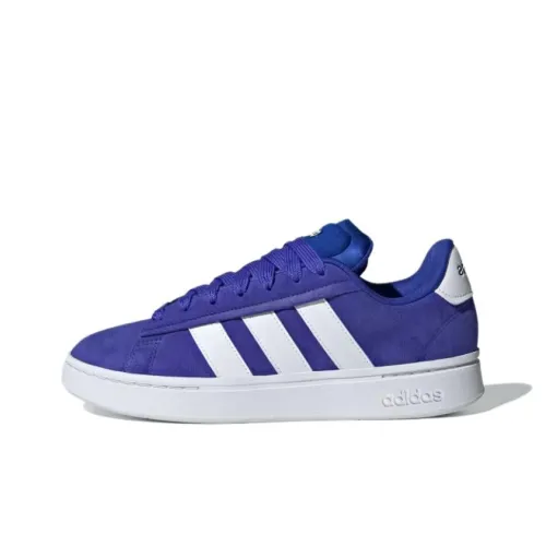 Adidas GRAND COURT ALPHA Skateboard Shoes Unisex Low-Top Blue/White