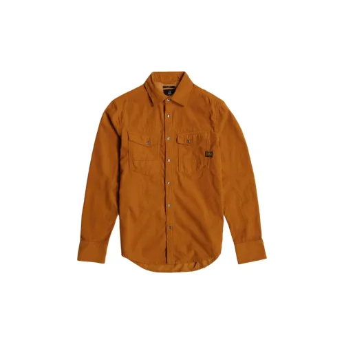 G-STAR RAW Shirts Men Orange