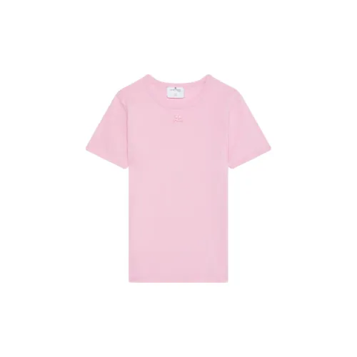 COURREGES T-Shirts Women's Pink