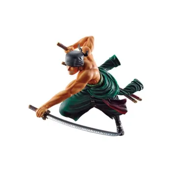 BANDAI One Piece Ichiban Roronoa Zoro Battle Memories Collectible Pvc Figure