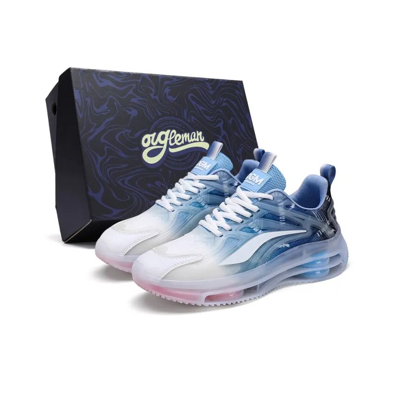 OUGLEMEN Cushioning Breathable Low Top Casual Shoes Unisex-5