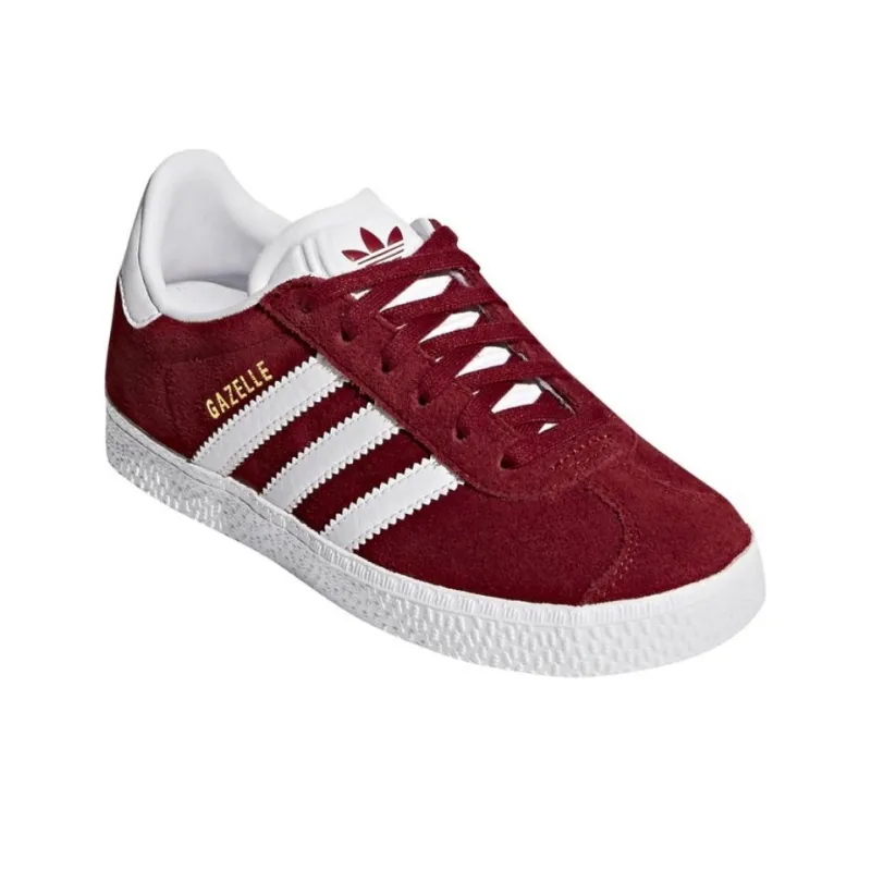 Adidas Originals GAZELLE Anti Slip Wear Resistant Low Top Skateboard Shoes Unisex Red-2