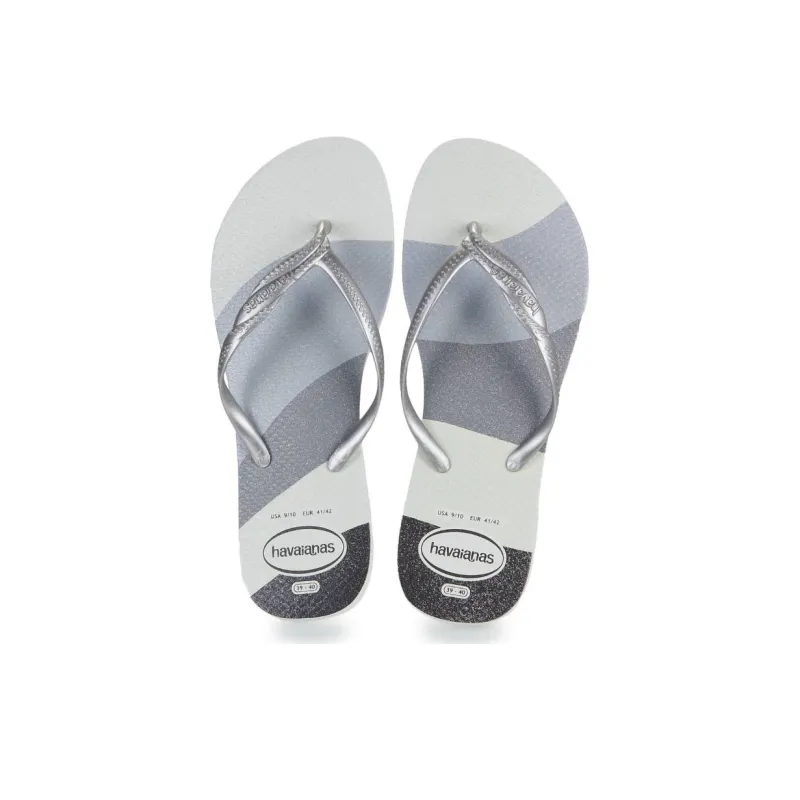 Havaianas Slip Resistant Flip Flops Women's White-2