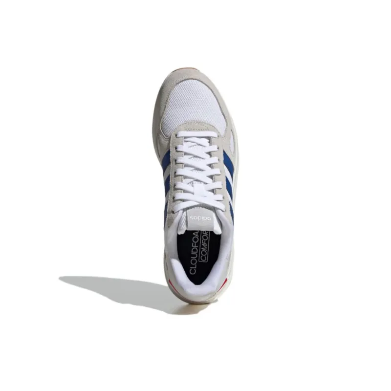 Run 84 Adidas 'White Grey Royal Blue'-4