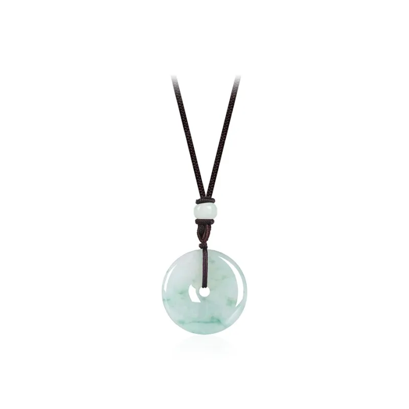 Bailijin Bean Type Jadeite Necklaces Unisex-2