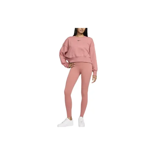 Nike Sportswear Phoenix Fleece Sweatshirts Women's Canyon Pink