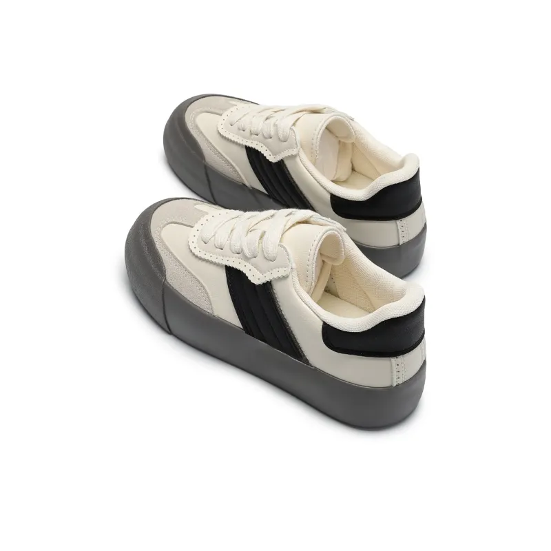 Dafu Leaps Forward German Army Trainers Anti-Slip Wear-Resistant Low-Top Skateboard Shoes Women's-9