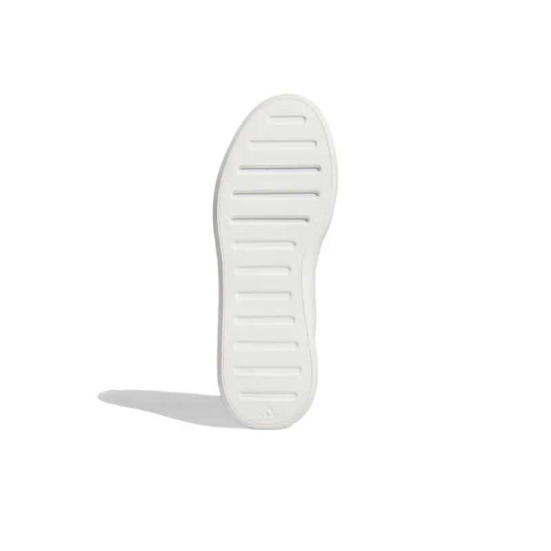Adidas Anti Slip Wear Resistant Low Top Casual Shoes Unisex White-5