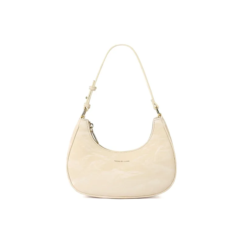 TUCANO PU Shoulder Bag Women's Light Sand/Light Camel/Space Silver-0