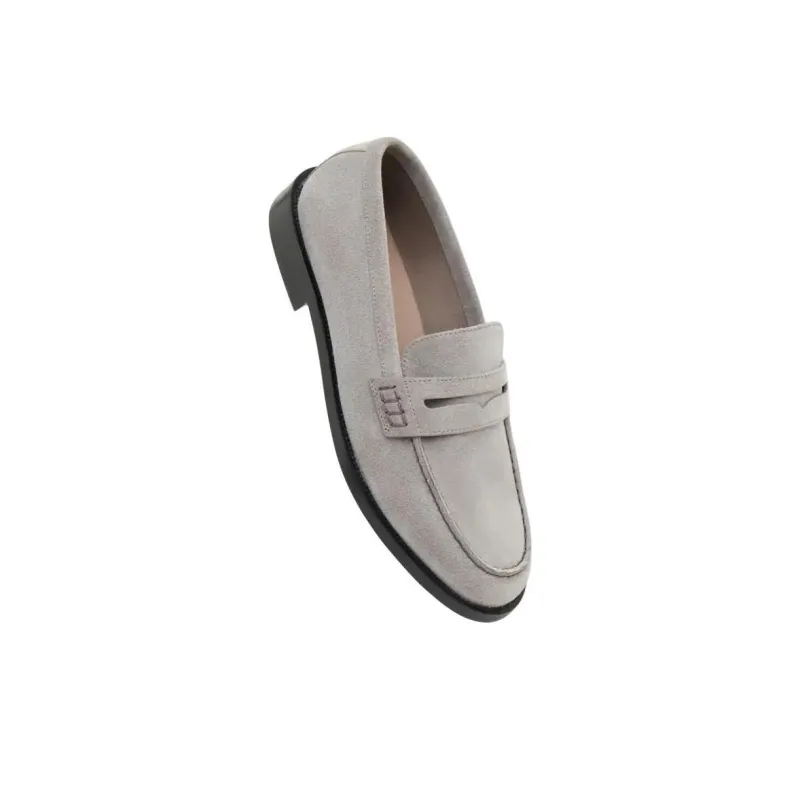 MANOLO BLAHNIK Perry Loafers Men's Gray-3