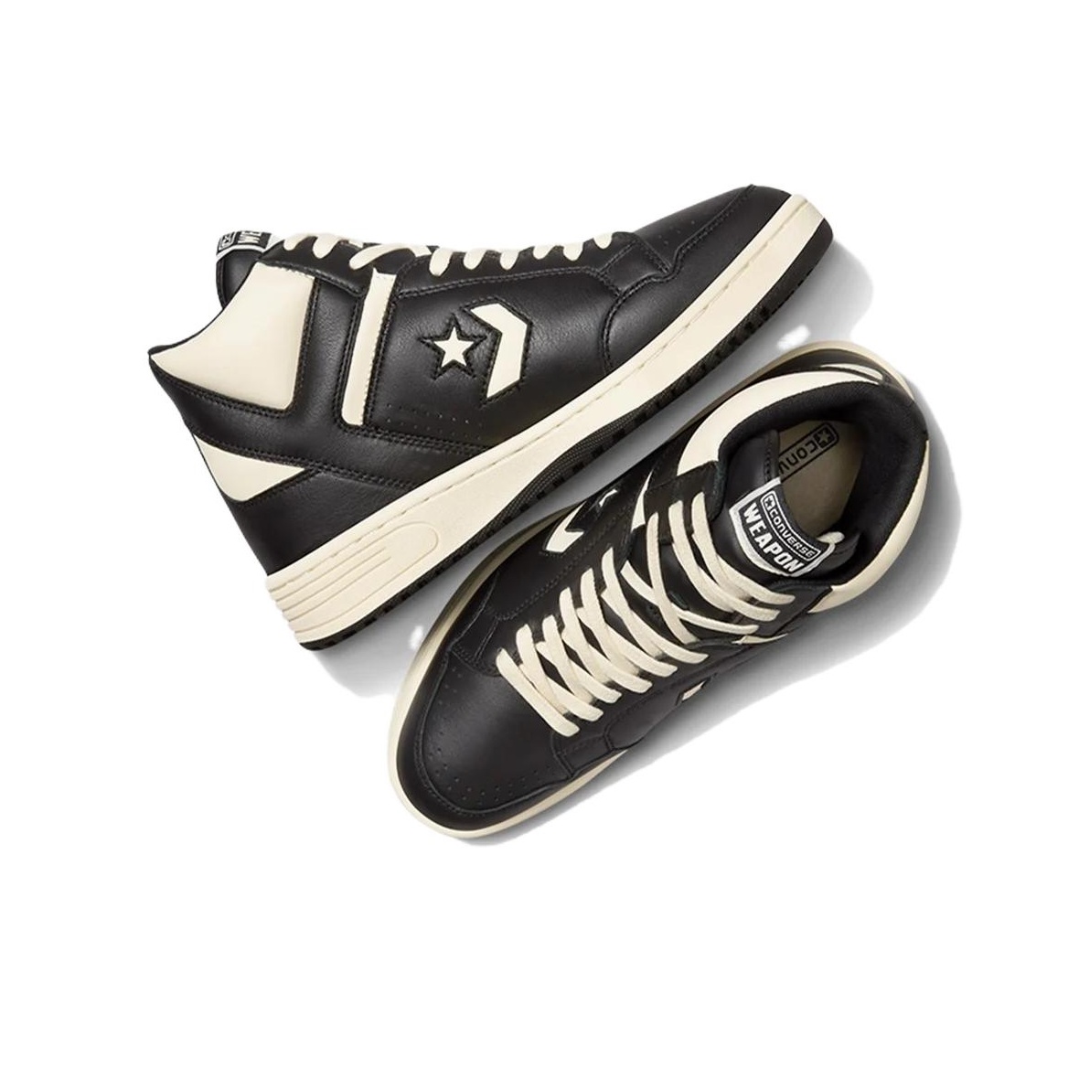 Converse Weapon Hi Black Natural POIZON