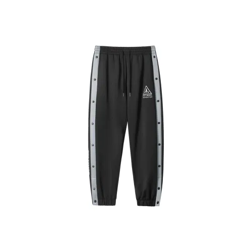 Muscle Dog Casual Pants Men Black