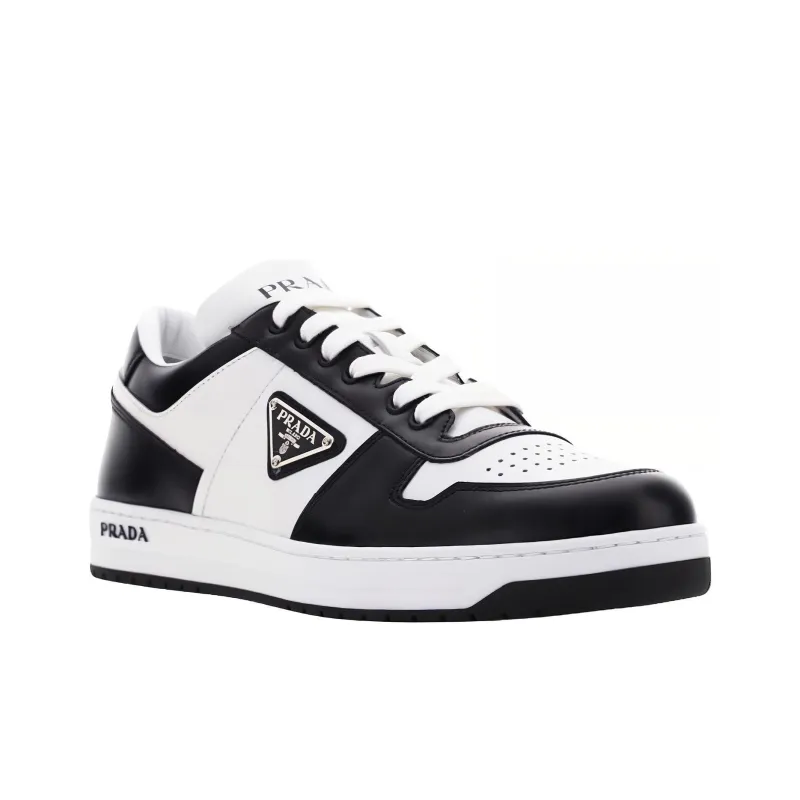 PRADA Downtown Leather 'White Black'-1