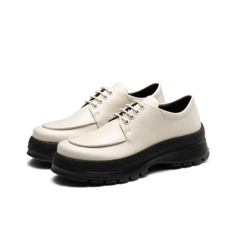 Ecco Casual Single Shoes Women's Beige-3