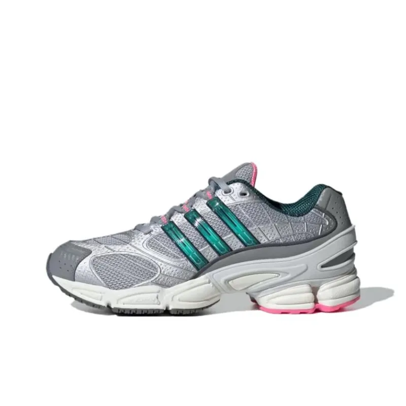 Adidas Ozweego Anti Slip Wear Resistant Low Top Casual Shoes Unisex Gray Green-0
