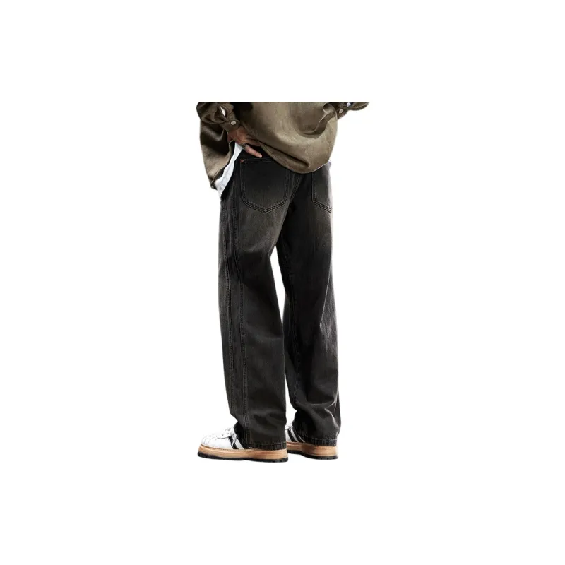 【dme】 Jeans Men's Vintage Black-1
