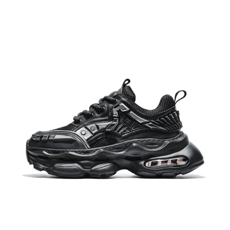 MOERBAI Breathable Height Increasing Low Top Chunky Sneakers Unisex-23