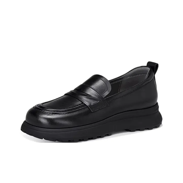 JESSICA SOPHIA Loafers Women's Black/Light Coffee-0