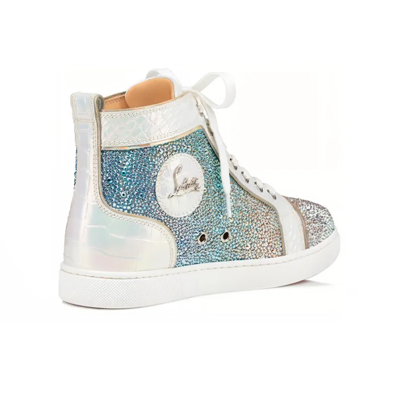 CL LUBOTING Louis Strass High Top Skateboard Shoes Women's Multicolor-2