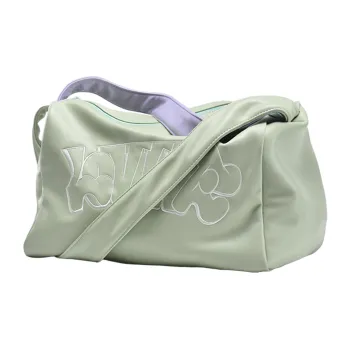 LOVVVVE PU Fitness Yoga Bag, Shoulder Bag Regular Women's Green