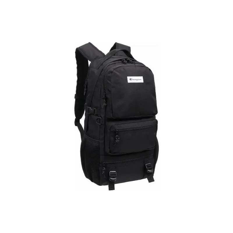 Champion Recycled Polyester Backpack Unisex Black & White-0